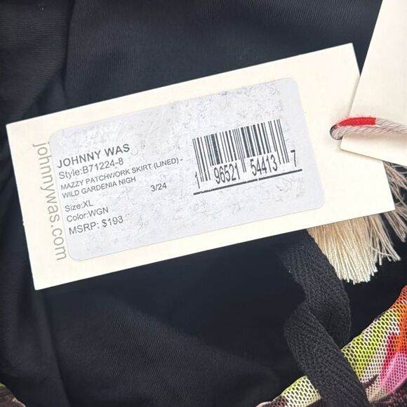 Johnny Was Maxi Skirt Mazzy Patchwork XL - Picture 7 of 7